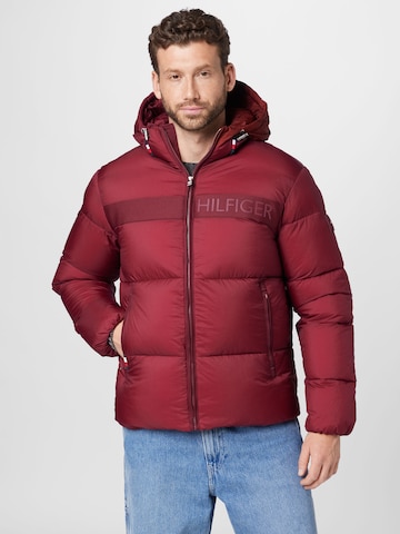 TOMMY HILFIGER Winterjas in Rood: voorkant