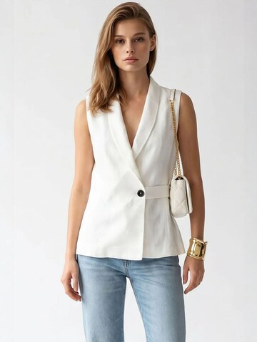 Gilet 'Westen' di MixRay in bianco
