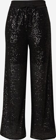 Grace Loose fit Pants in Black: front