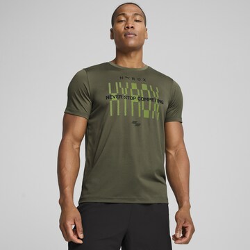 PUMA Performance shirt 'PUMA x HYROX TAD' in Green: front
