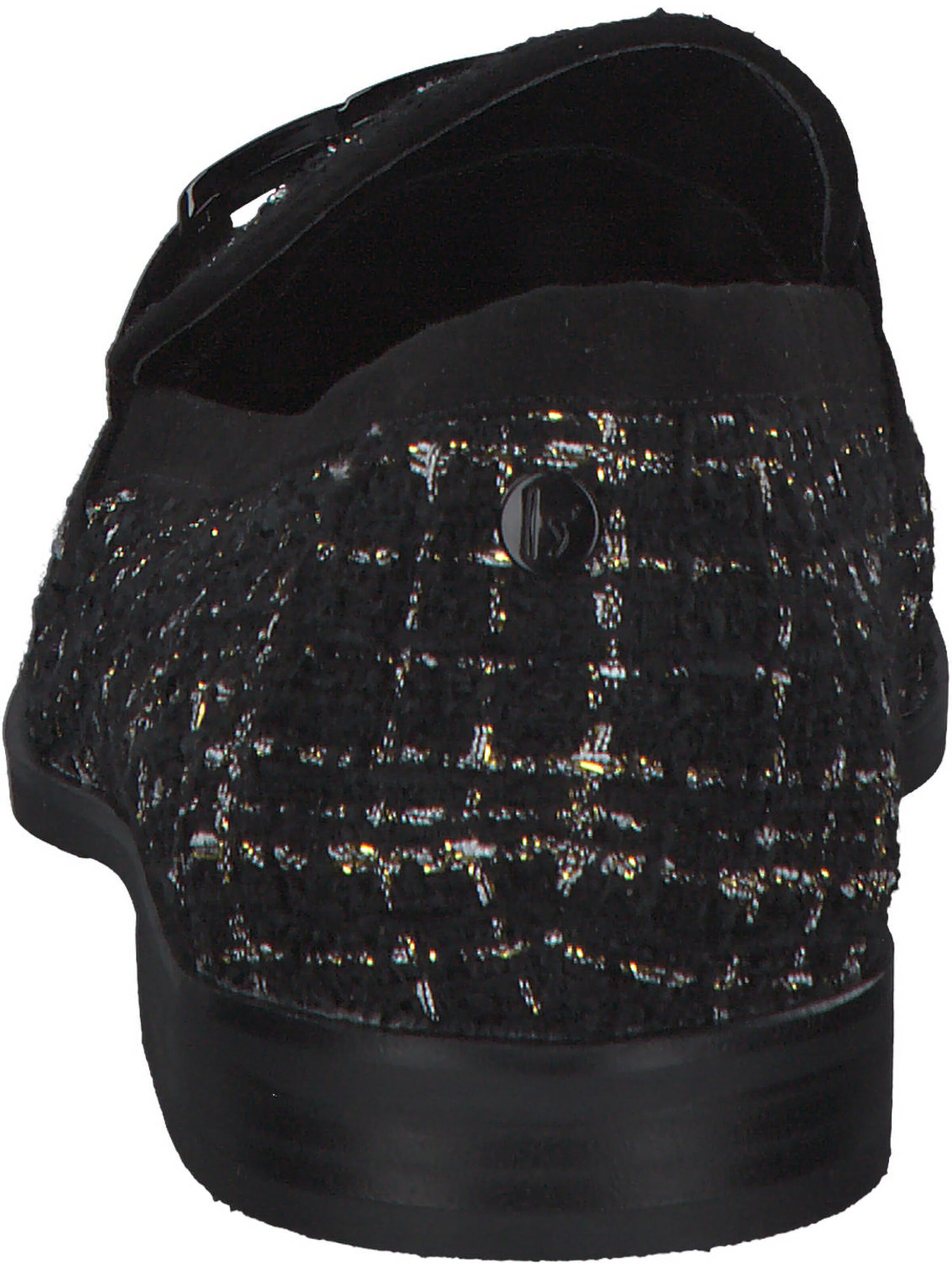 LA STRADA Mokassin in Schwarz