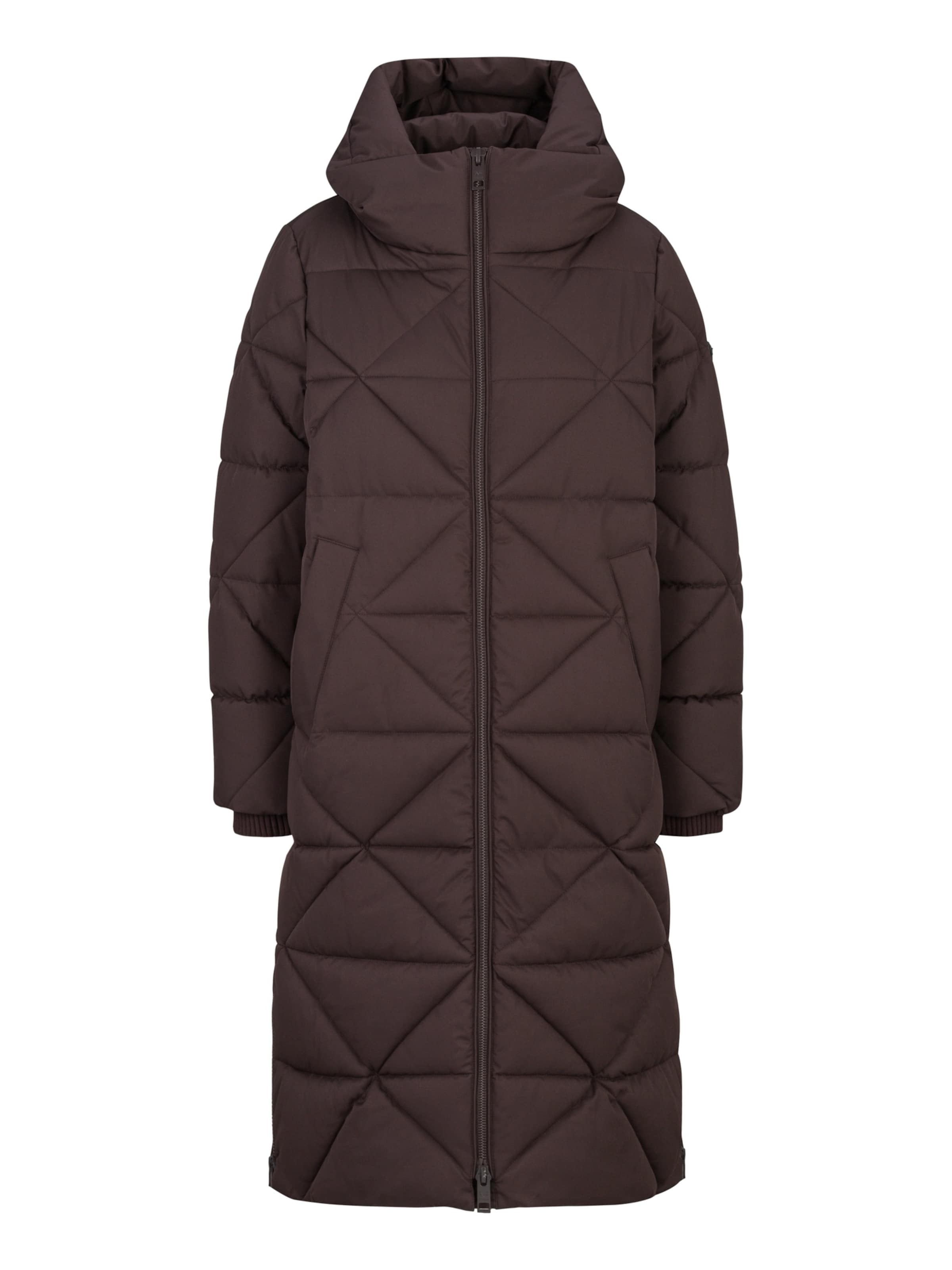 19V69 ITALIA Winterparka 'Jolien' in Bruin: voorkant