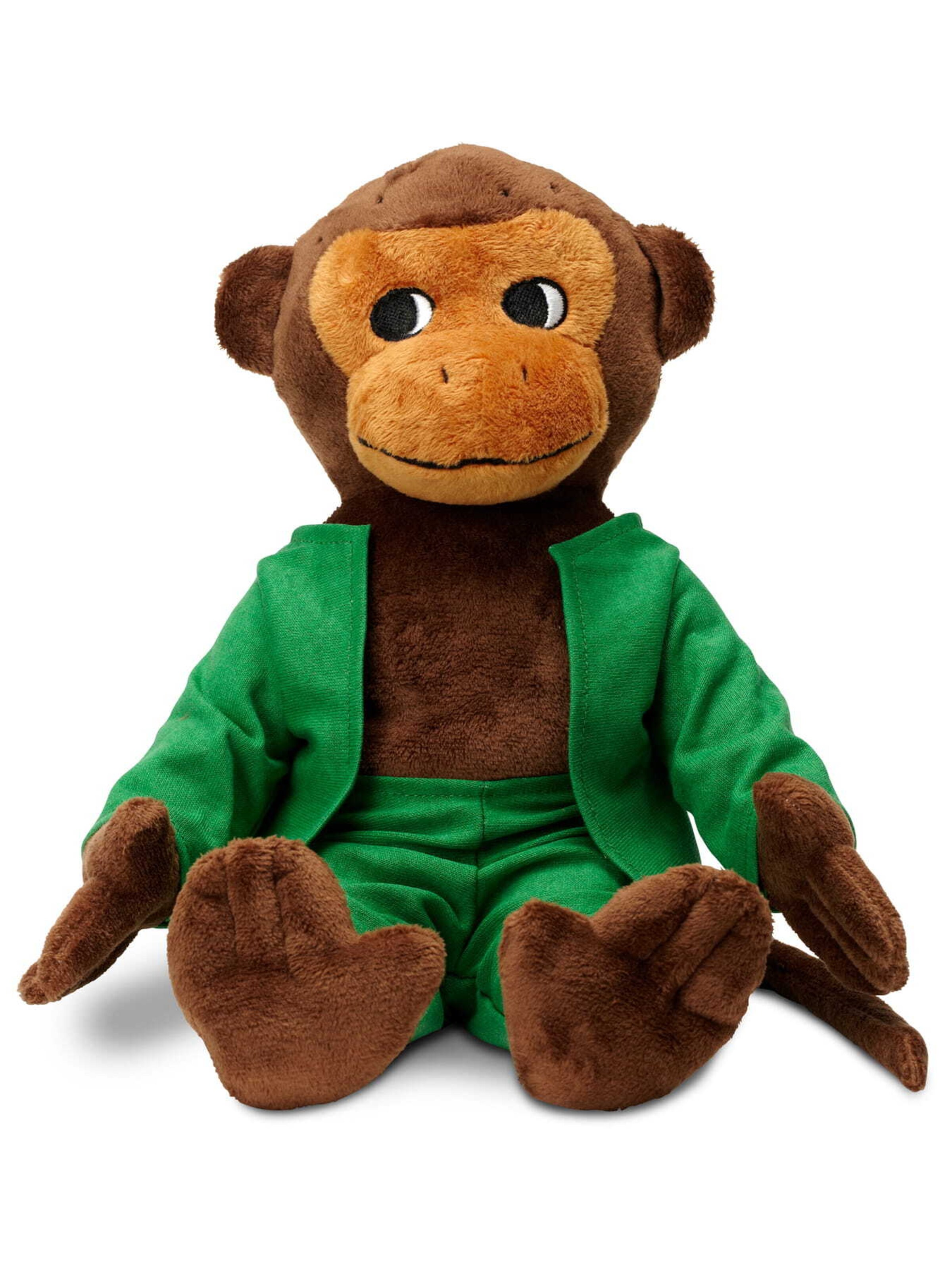 Animali peluche di Pippi in marrone: frontale