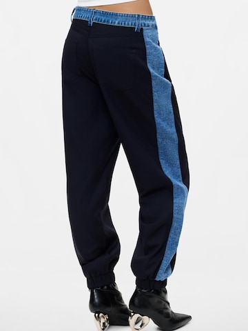 Desigual Tapered Byxa i blå