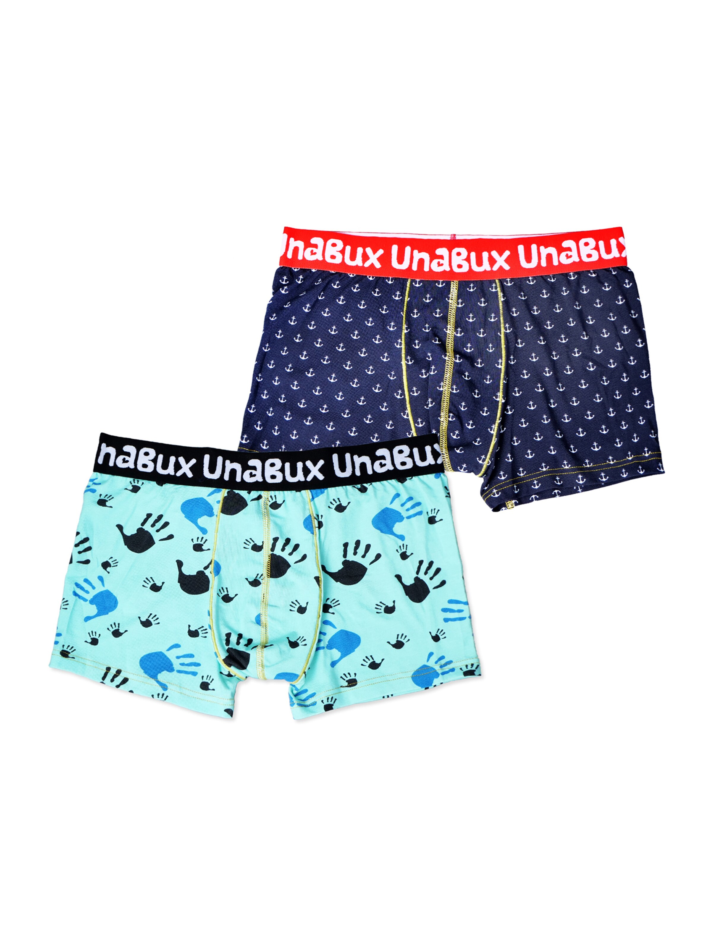 UNABUX Boxer shorts in Blue: front