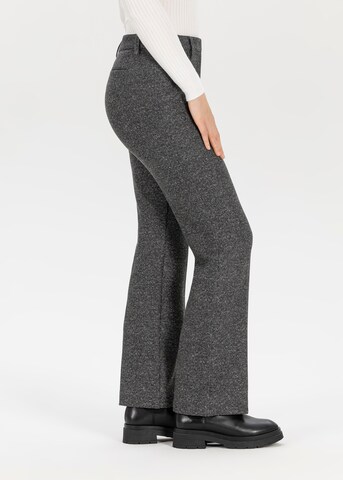 STEHMANN Regular Bügelfaltenhose in Grau