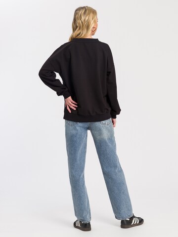 Cross Jeans Sweatshirt '65370' in Black