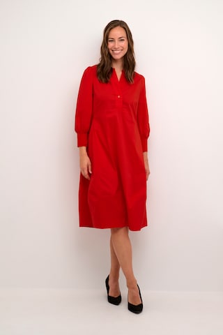 Robe-chemise 'Antoinett' CULTURE en rouge