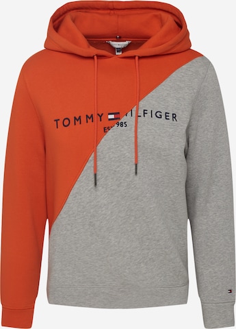 Tommy Jeans Sweatshirt in Orange: predná strana