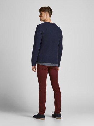 JACK & JONES Sweter 'Annel' w kolorze niebieski