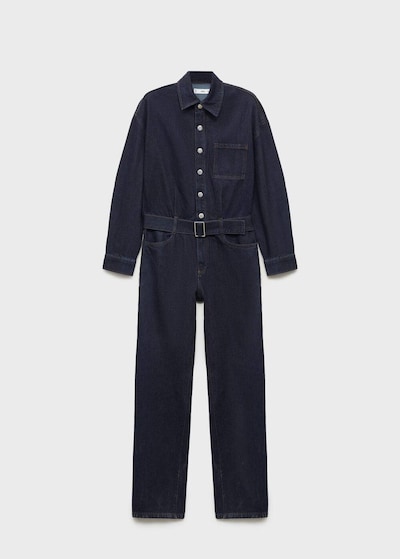 MANGO Jumpsuit 'Mara' in marine blue, Item view