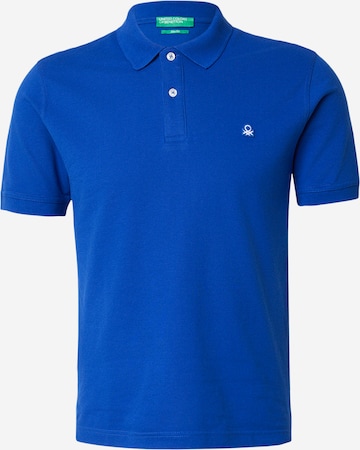 UNITED COLORS OF BENETTON Тениска в синьо: отпред