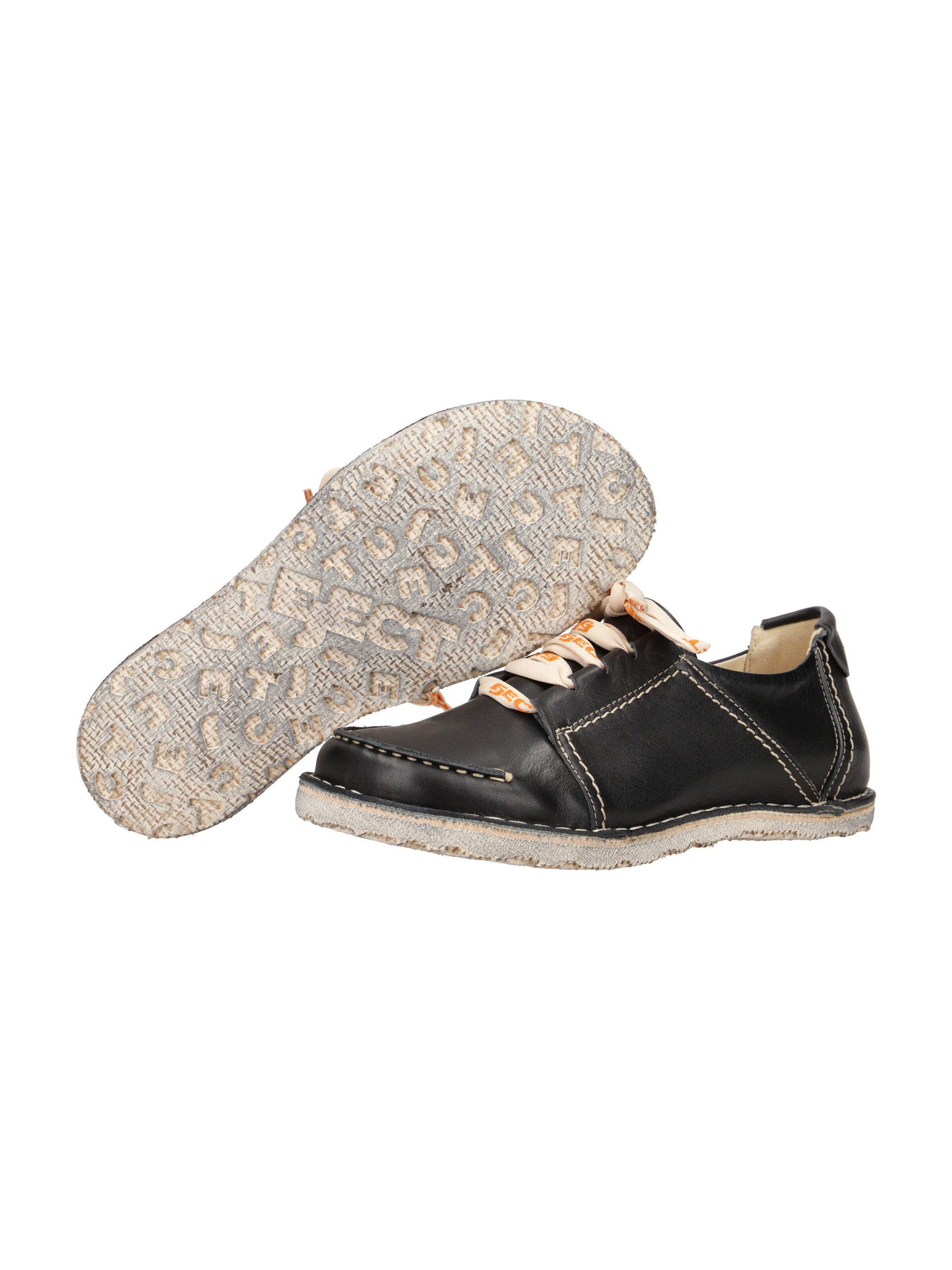 EJECT Lace-Up Shoes in Black