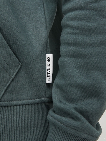 Jack & Jones Junior Zip-Up Hoodie 'Lakewood' in Green