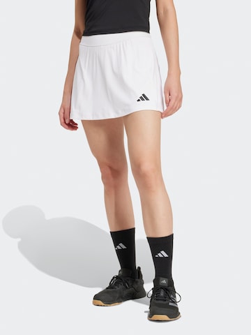ADIDAS PERFORMANCE Спортивная юбка 'OPTIME' в Белый: спереди