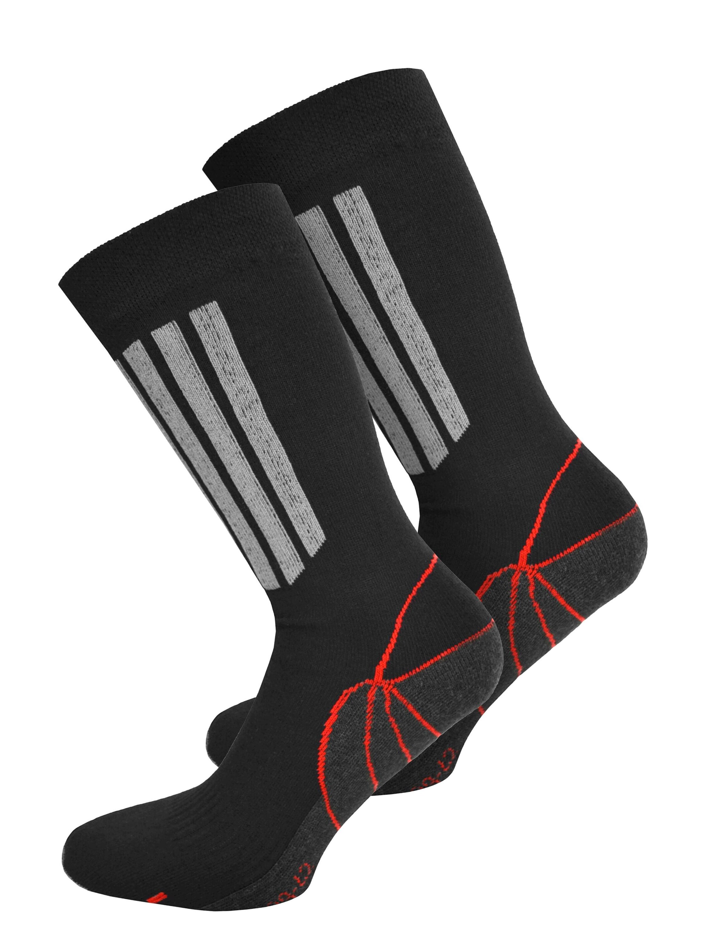 normani Sportsocken in Schwarz: Vorderseite