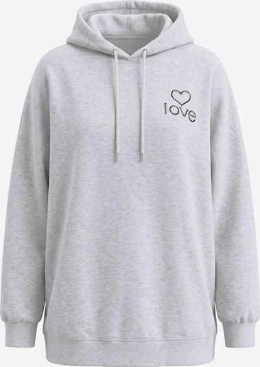 Studio Untold Sweatshirt in M-L in graumeliert, Produktansicht