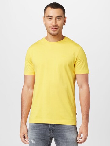 BOSS - Camiseta 'Thompson 01' en amarillo: frente