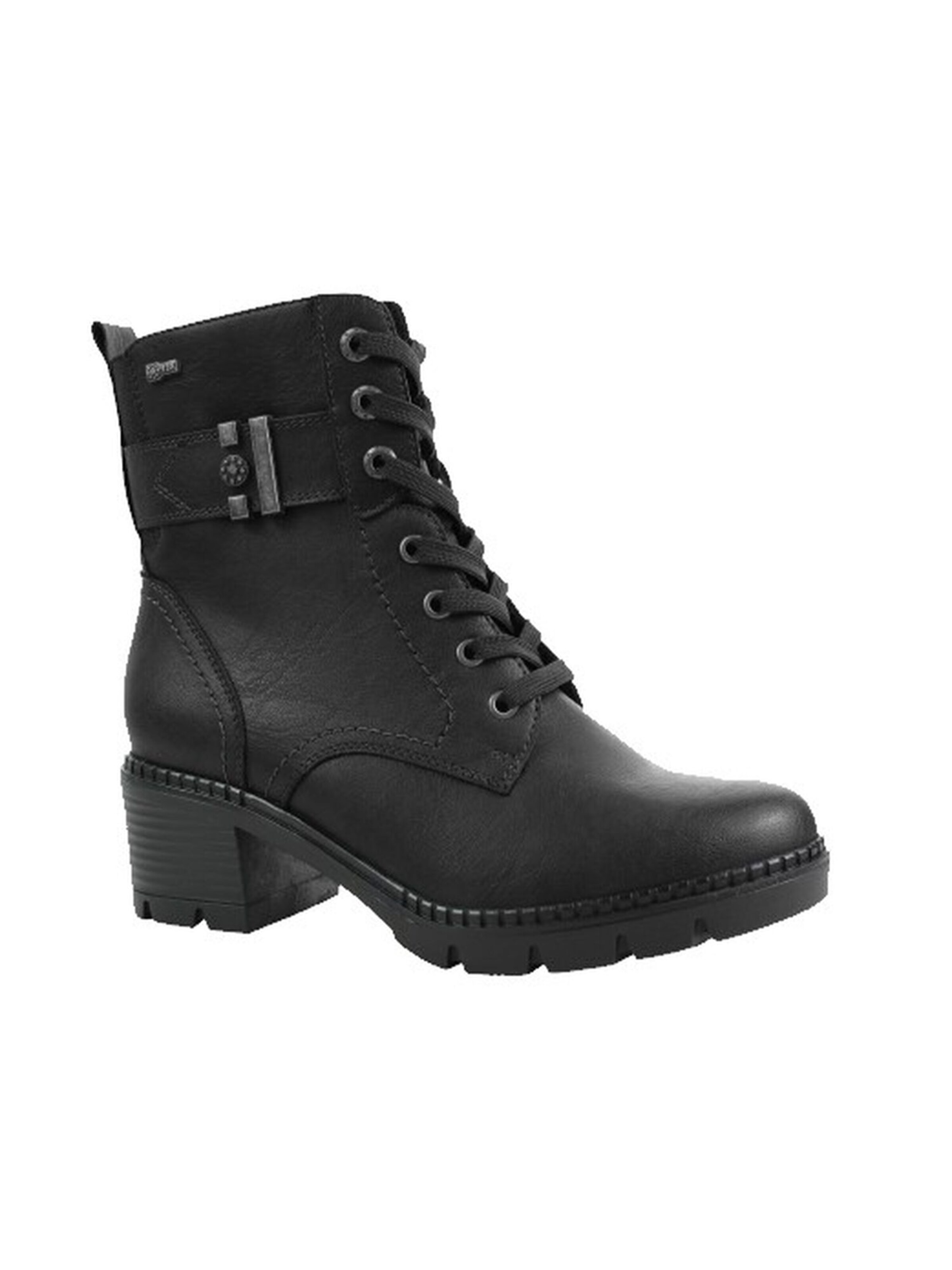 Bottines Relife en noir : devant