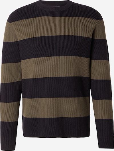 Megztinis iš Lindbergh, spalva – rusvai žalia / juoda, Prekių apžvalga