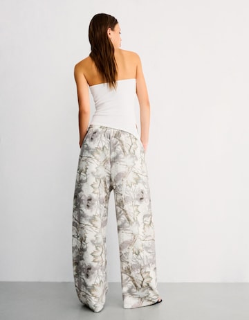 Bershka Wide Leg Bukser i gul
