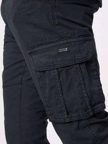 INDICODE JEANS - Regular Calças cargo 'Villiam' em preto