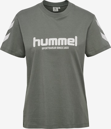 T-shirt fonctionnel Hummel en gris : devant