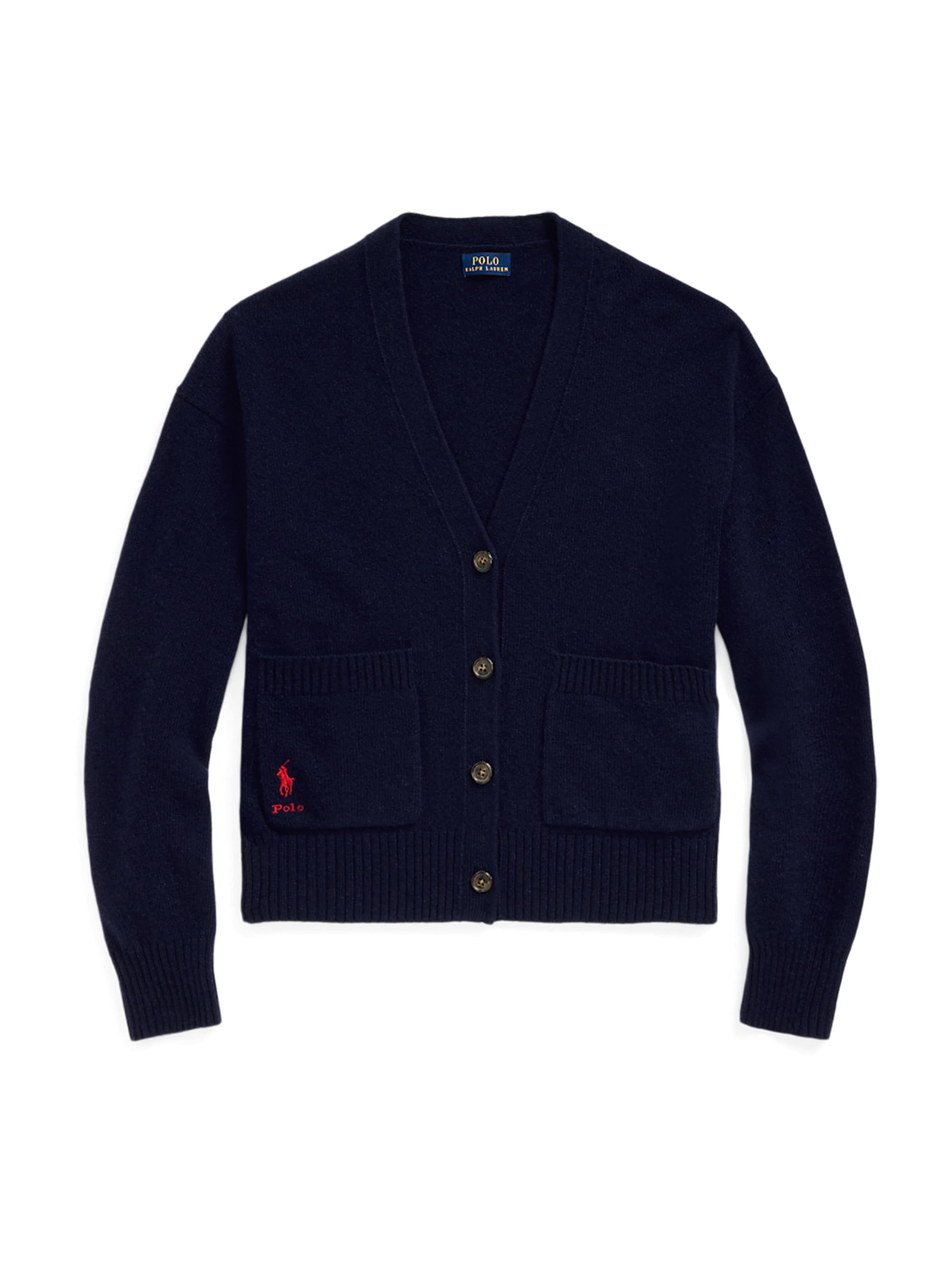 Polo Ralph Lauren Knit cardigan in Blue: front