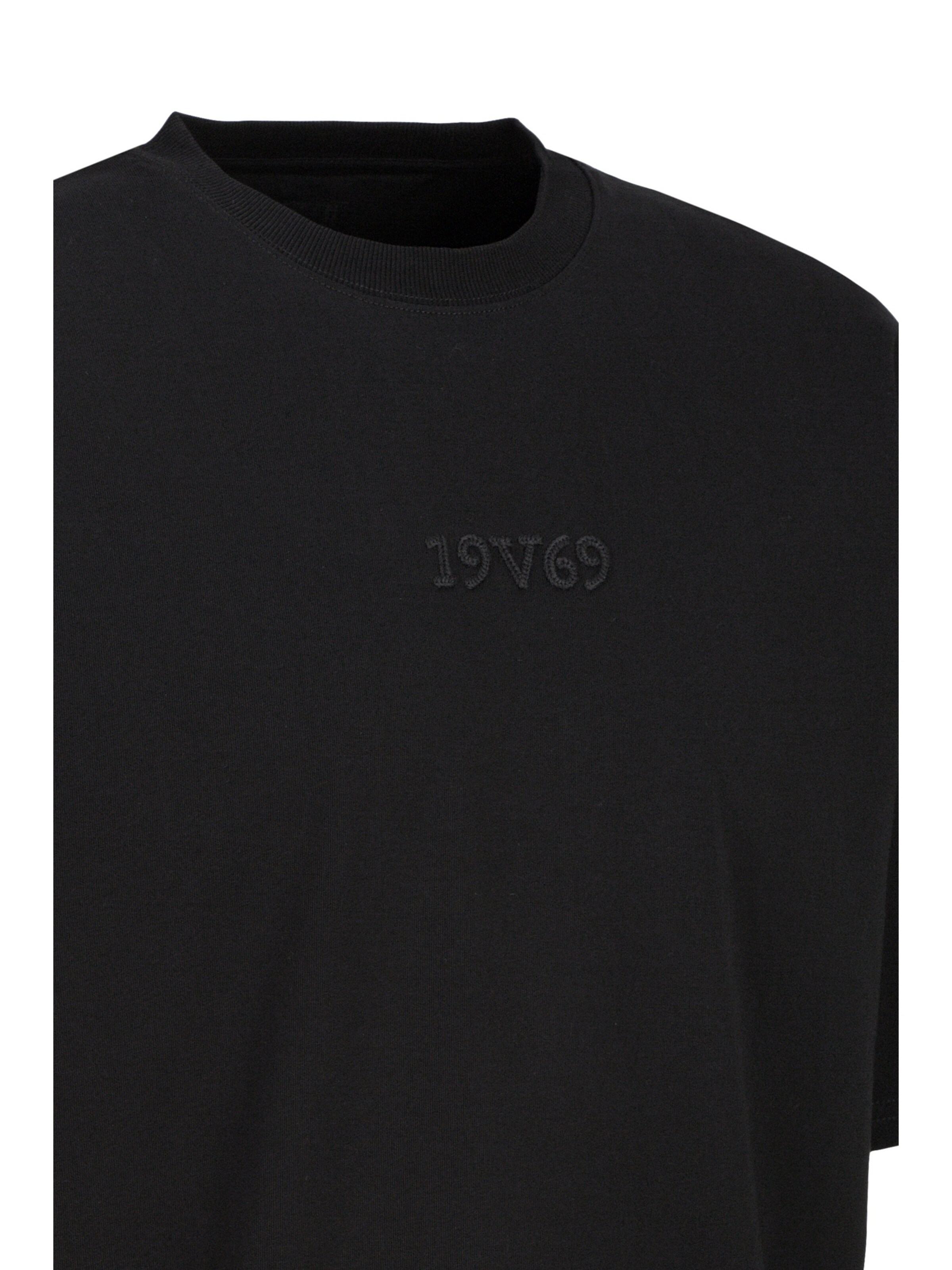 19V69 ITALIA Shirt ' Tamaro Street ' in Black