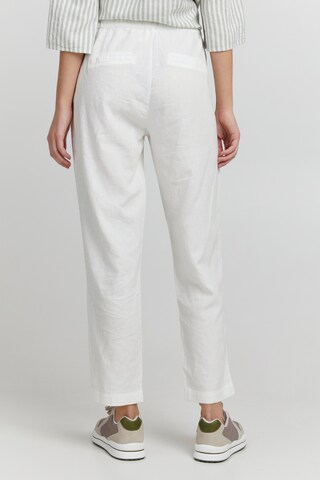 Oxmo - regular Pantalón en blanco