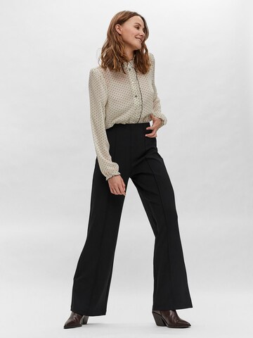 VERO MODA Wide leg Pantalon 'Becky' in Zwart