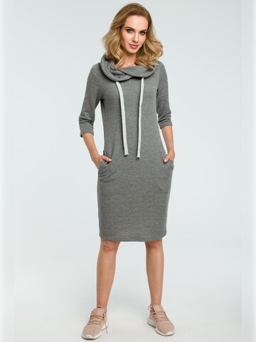 made of emotion - Vestido en gris