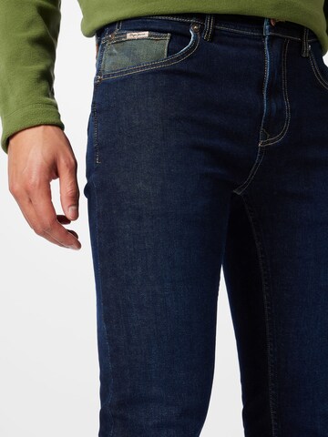 Coupe slim Jean Pepe Jeans en bleu