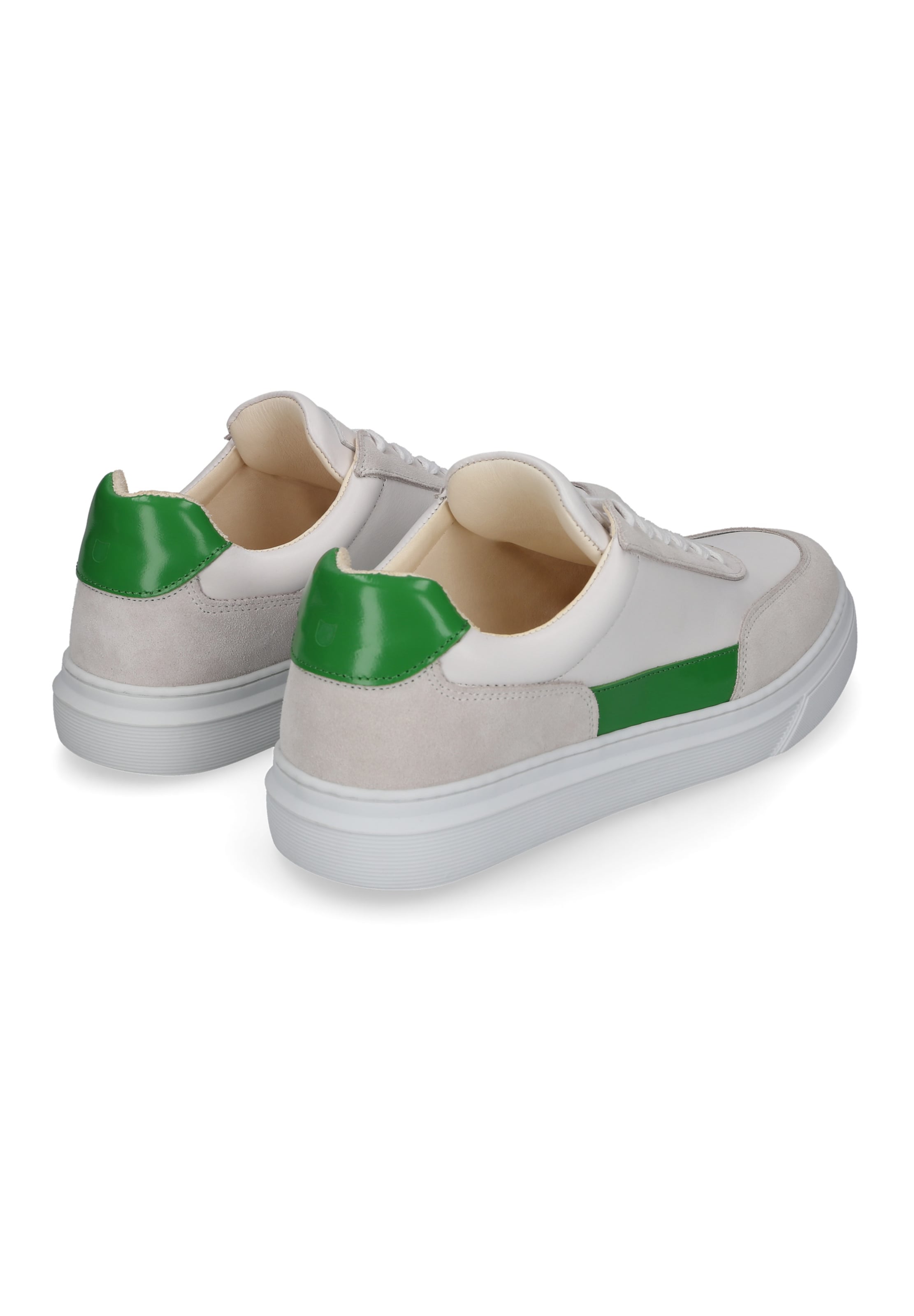 Henry Stevens Platform trainers 'Travis' in White