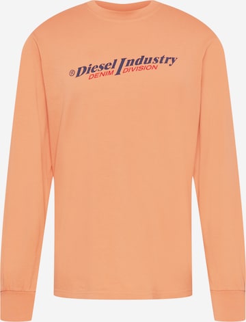 DIESEL Shirt 'JUST' in Orange: front