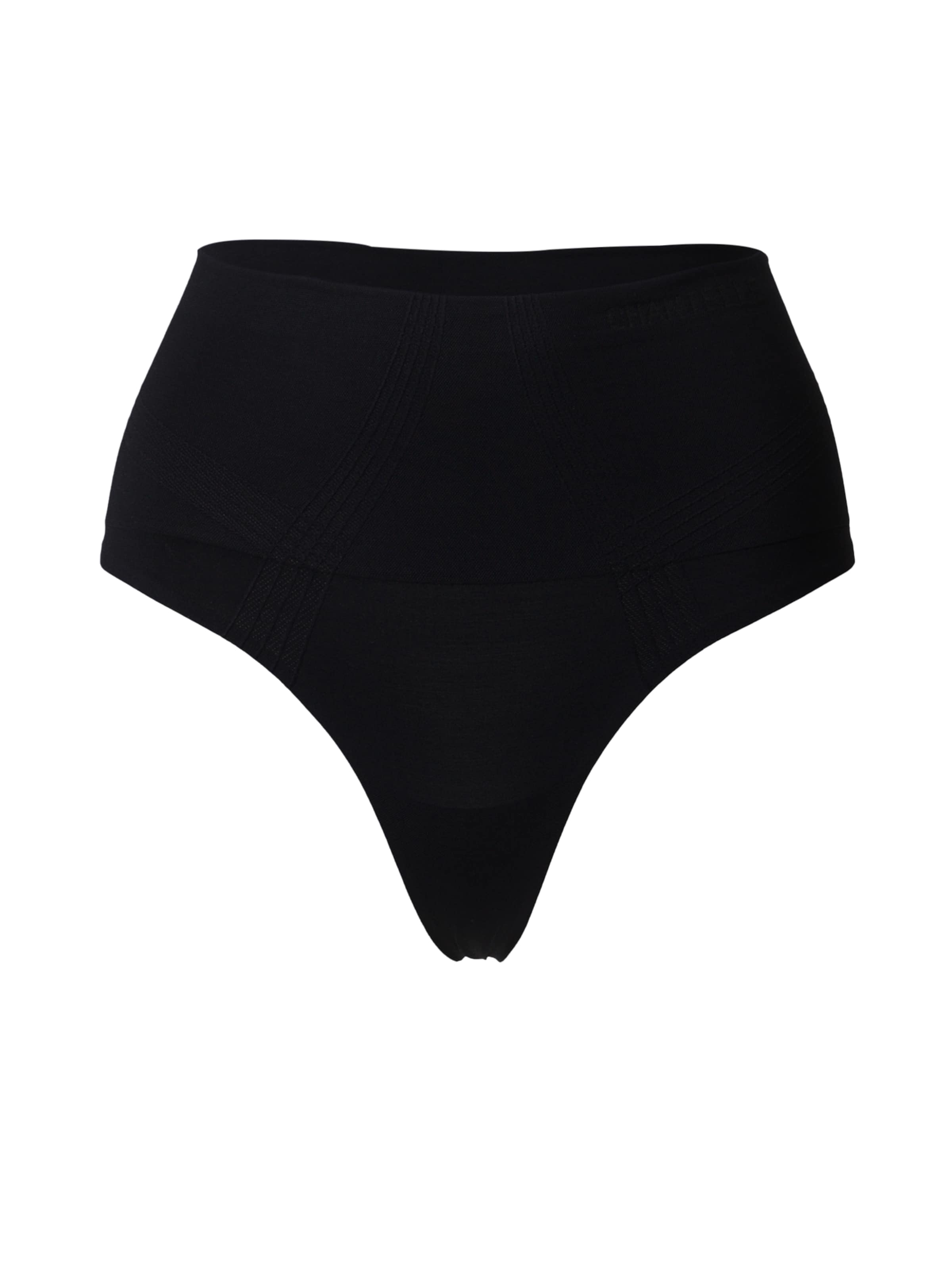 Chantelle - Cueca modeladora em preto: frente