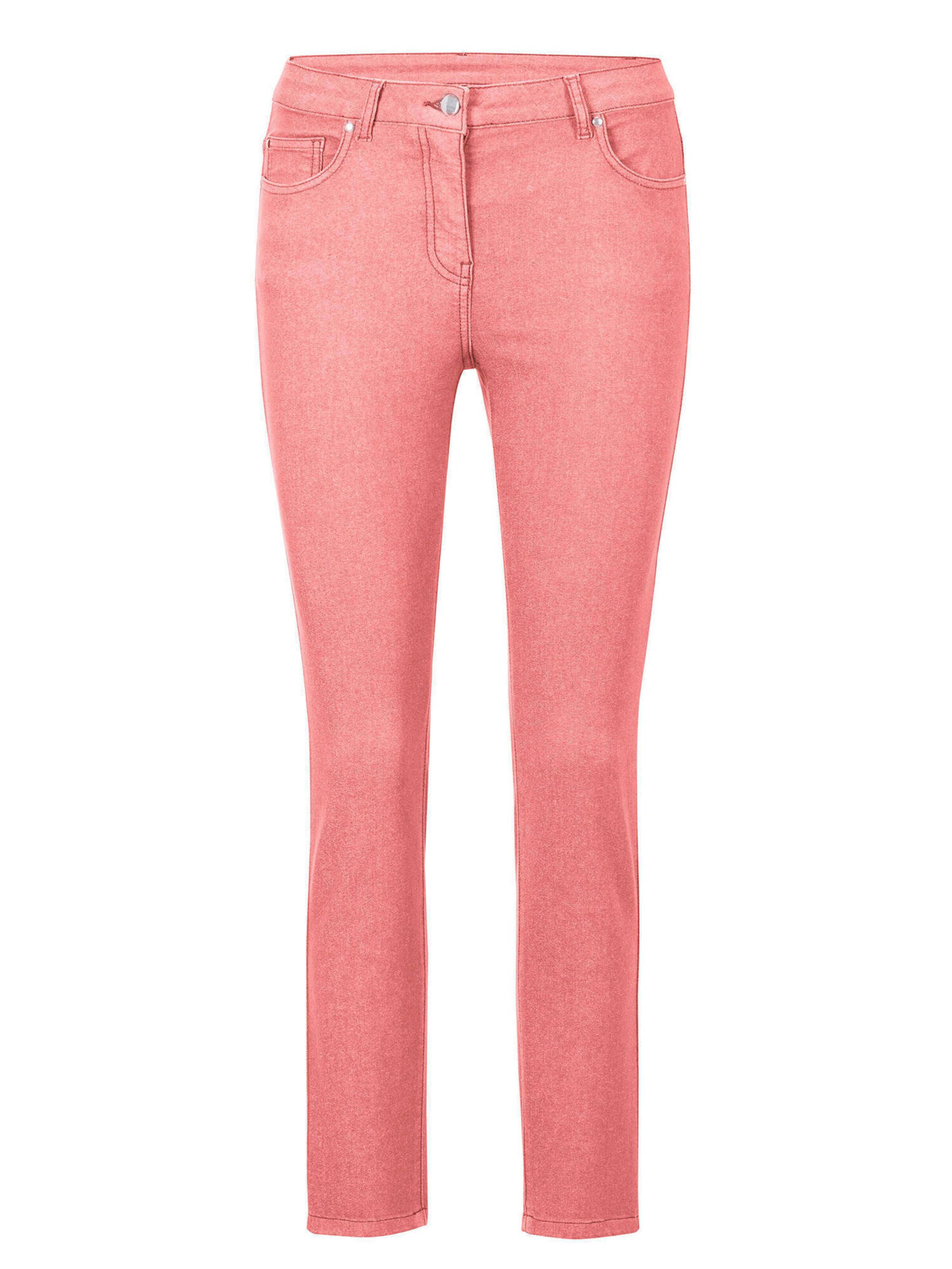 Goldner Slim fit Jeans 'BELLA' in Pink: front
