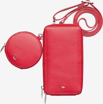 GOLDEN HEAD Smartphone Case 'Palma' in Red: front
