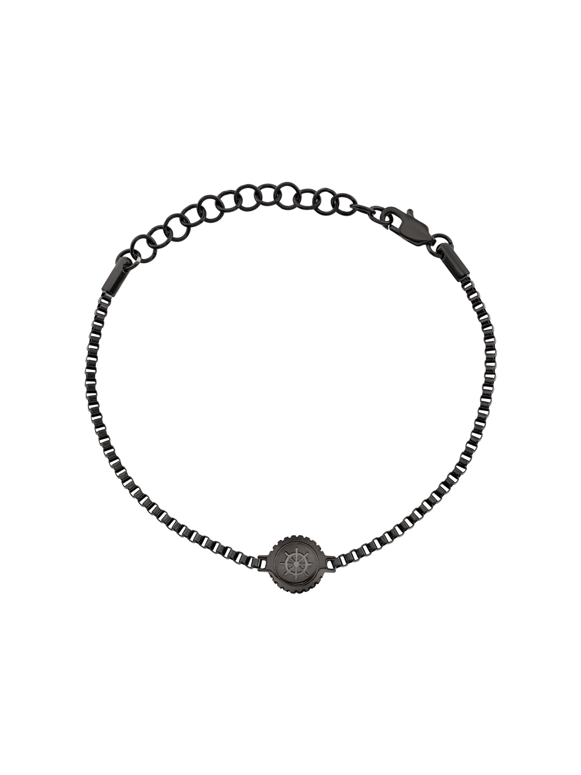 Breil Armband 'Holt' in Zwart: voorkant