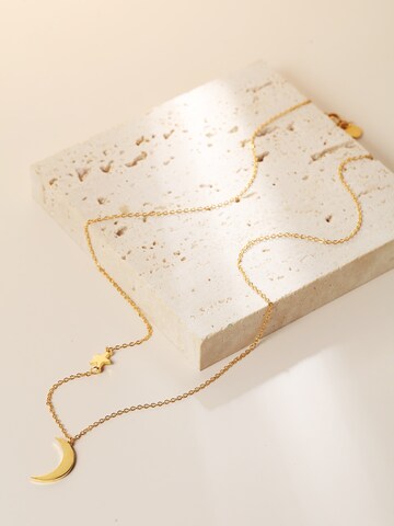 Hey Happiness - Cadena 'Celestial' en oro