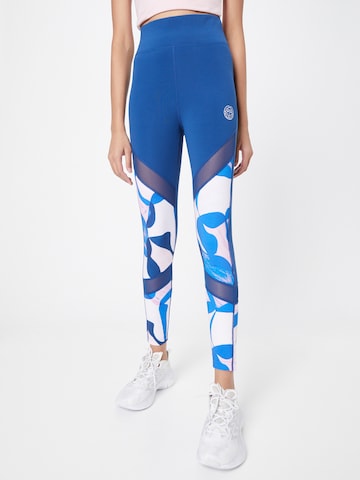 Skinny Pantaloni sportivi 'Baina' di BIDI BADU in blu: frontale