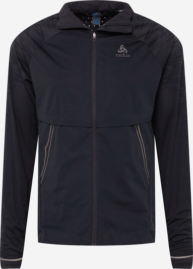 ODLO Athletic Jacket in Grey / Black, Item view