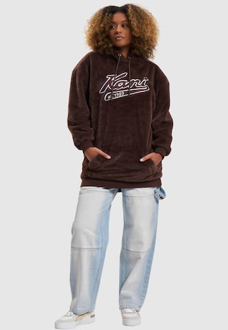 Karl Kani Sweatshirt 'Varsity' in Brown