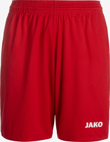 JAKO Workout Pants 'Manchester 2.0' in Red: front