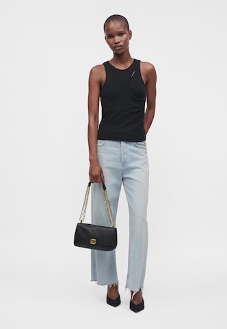 Borsa a spalla di MICHAEL Michael Kors in nero: frontale
