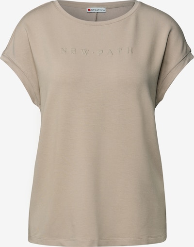 STREET ONE T-Shirt in beige, Produktansicht