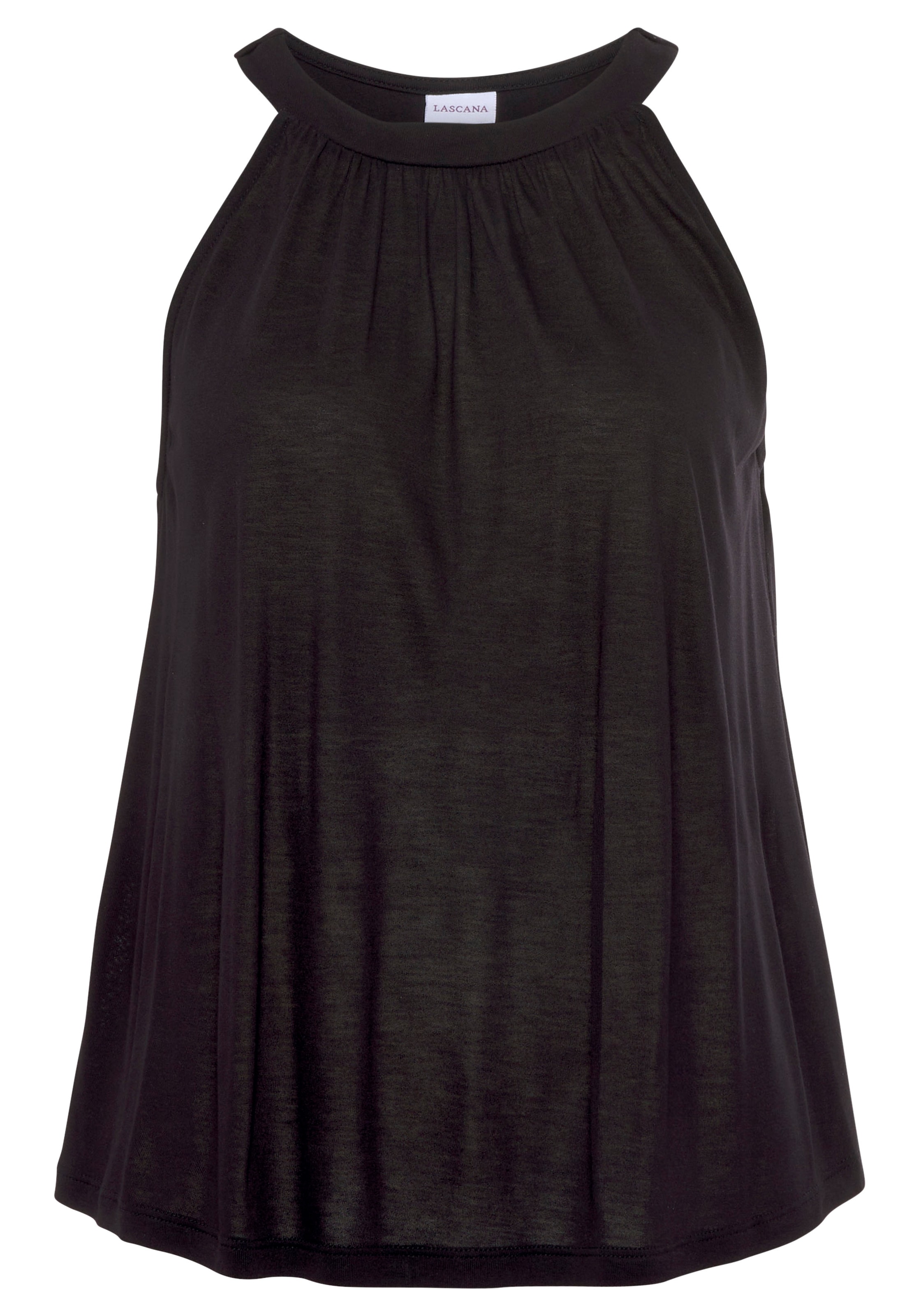 BUFFALO Topp, värv must: eest vaates