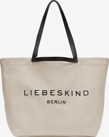 Shopper di Liebeskind Berlin in bianco: frontale