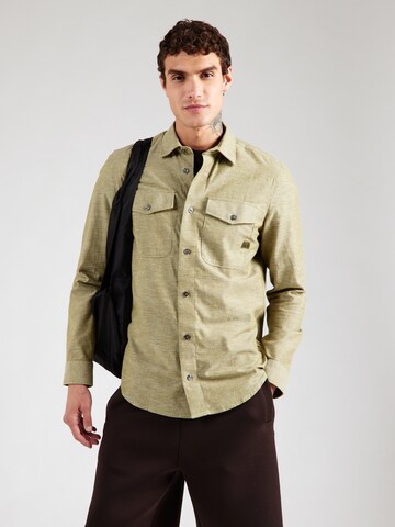 G-STAR Klasický střih Košile 'Marine' – zelená: přední strana