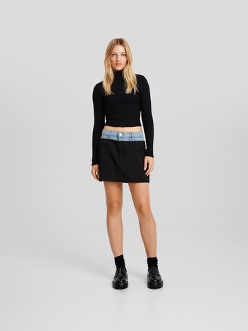 Bershka Shirt in Black